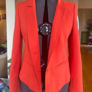 Ann Taylor Loft suit jacket | sz 10 | coral